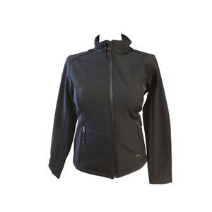 Ridgecut Black Softshell Jacket Womens Medium Water-Resistant Coat